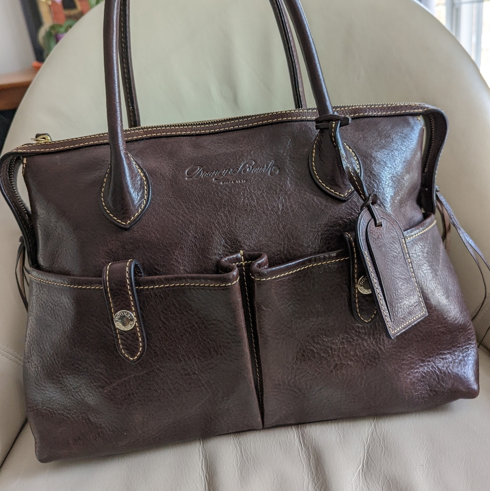 Dooney Bourke brown handbag purse